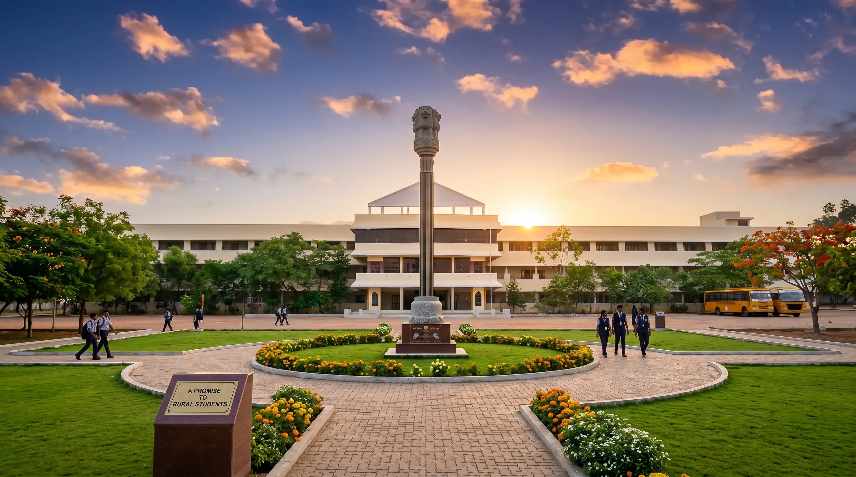 BWDA college campus grounds and buildings