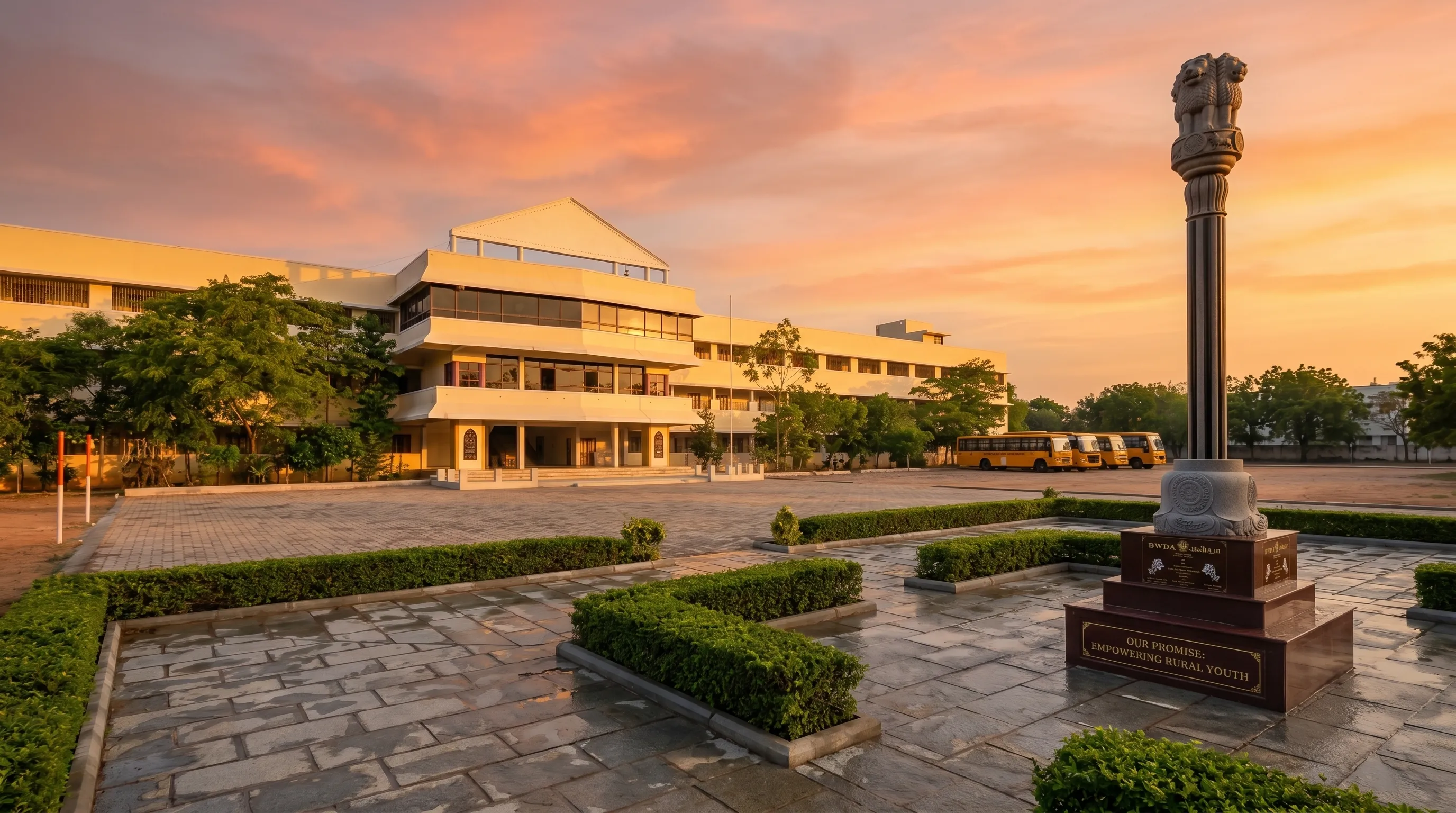 BWDA Arts and Science College campus
