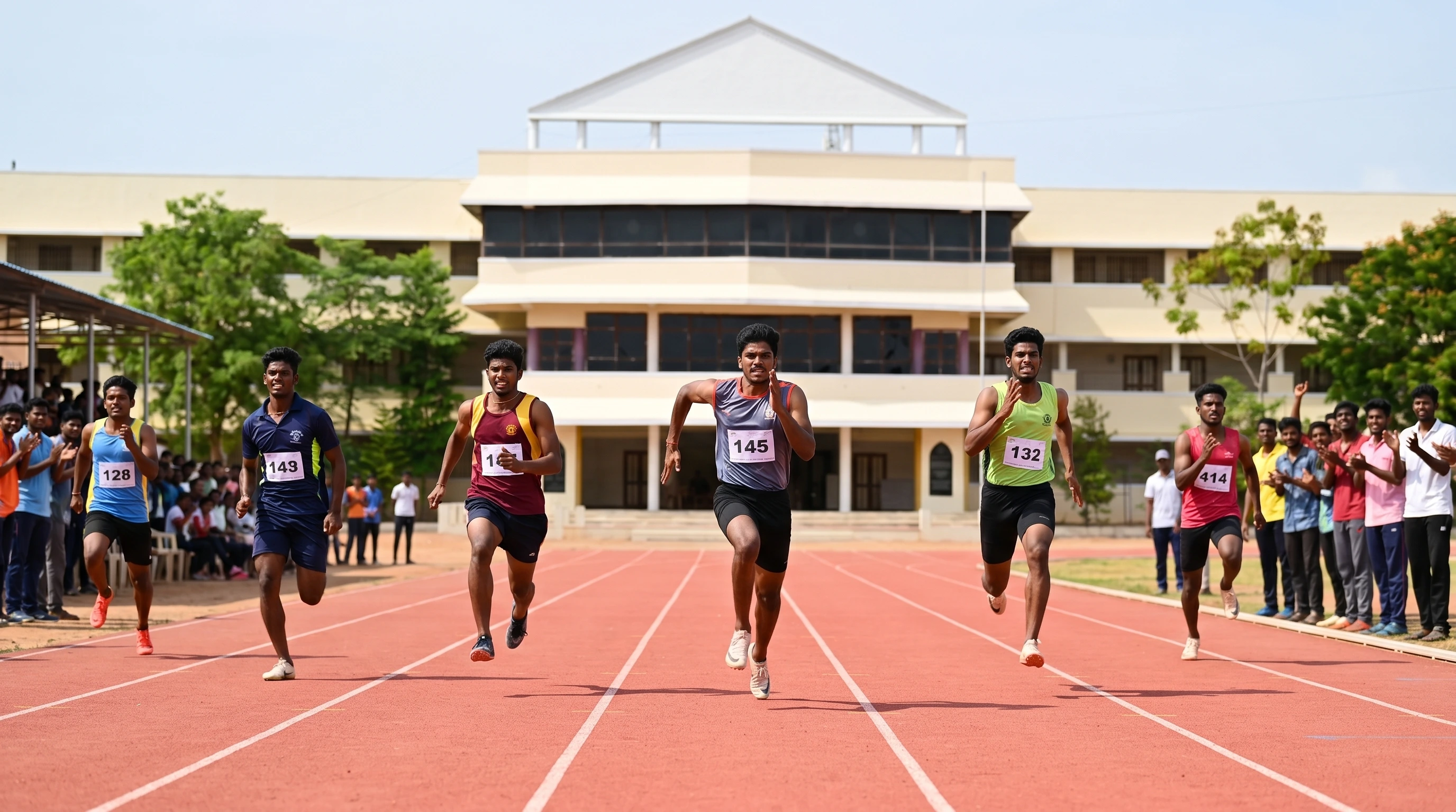 Athletics track race at BWDA