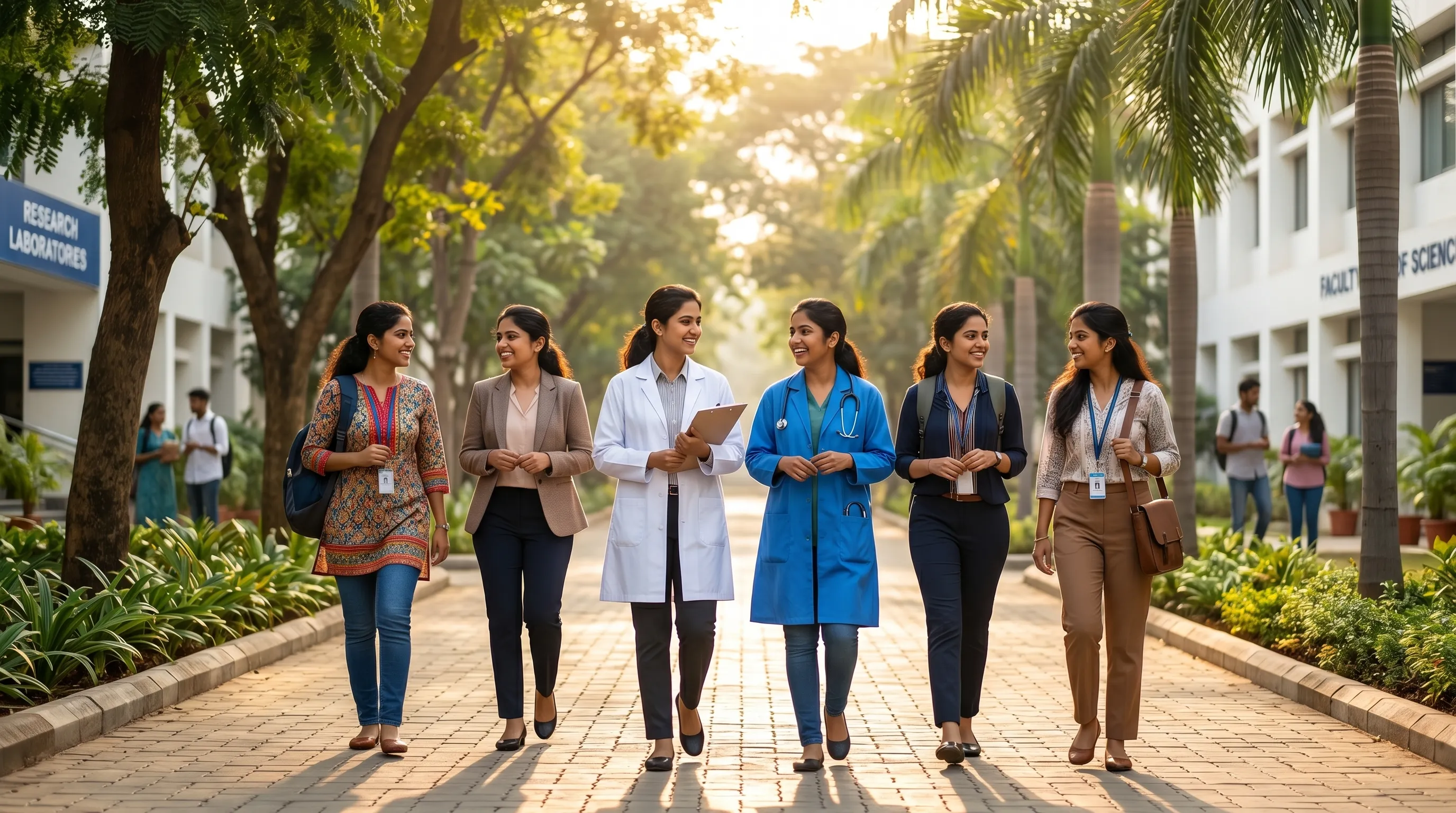 Orderly student life under the college rules and regulations
