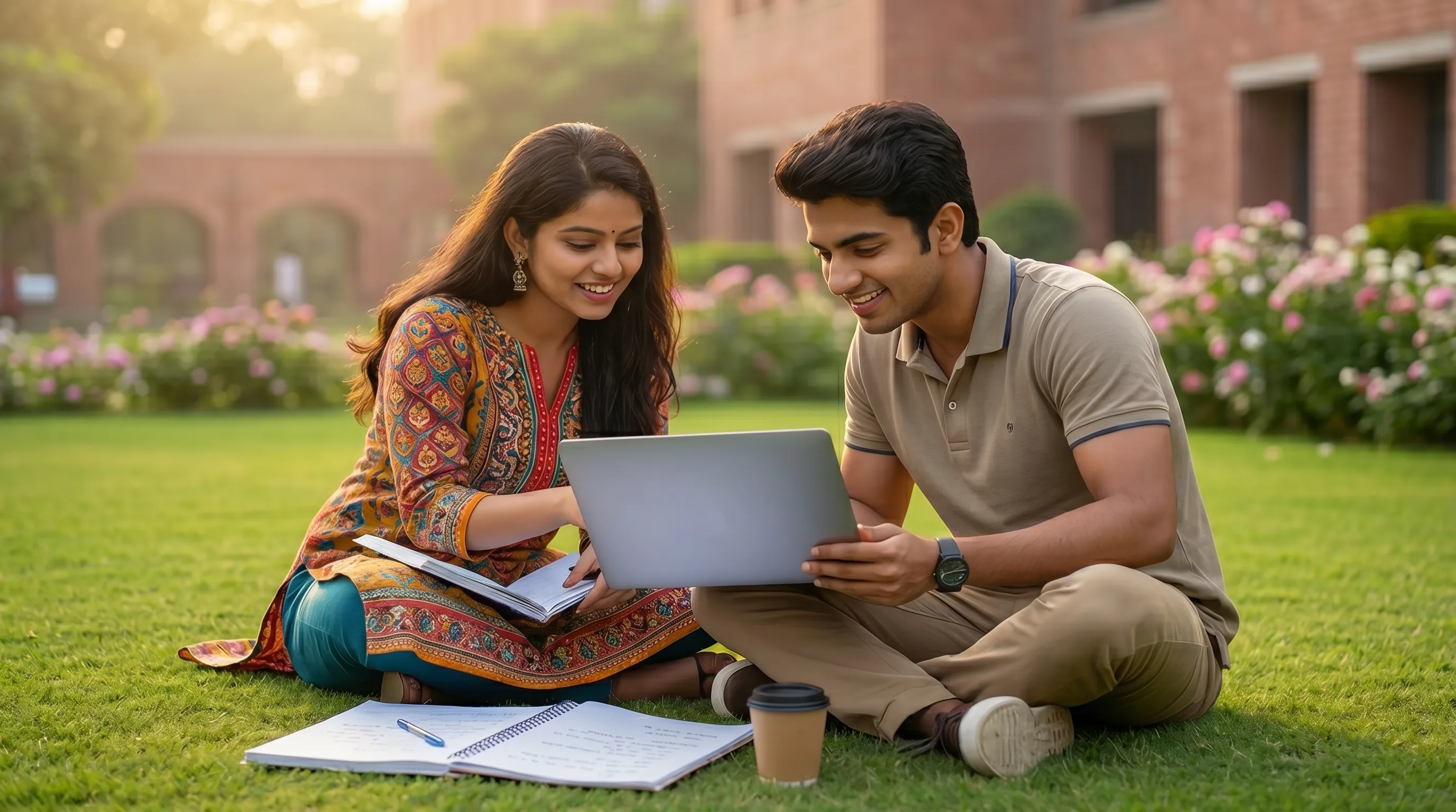 Students maintaining responsible daily conduct on campus