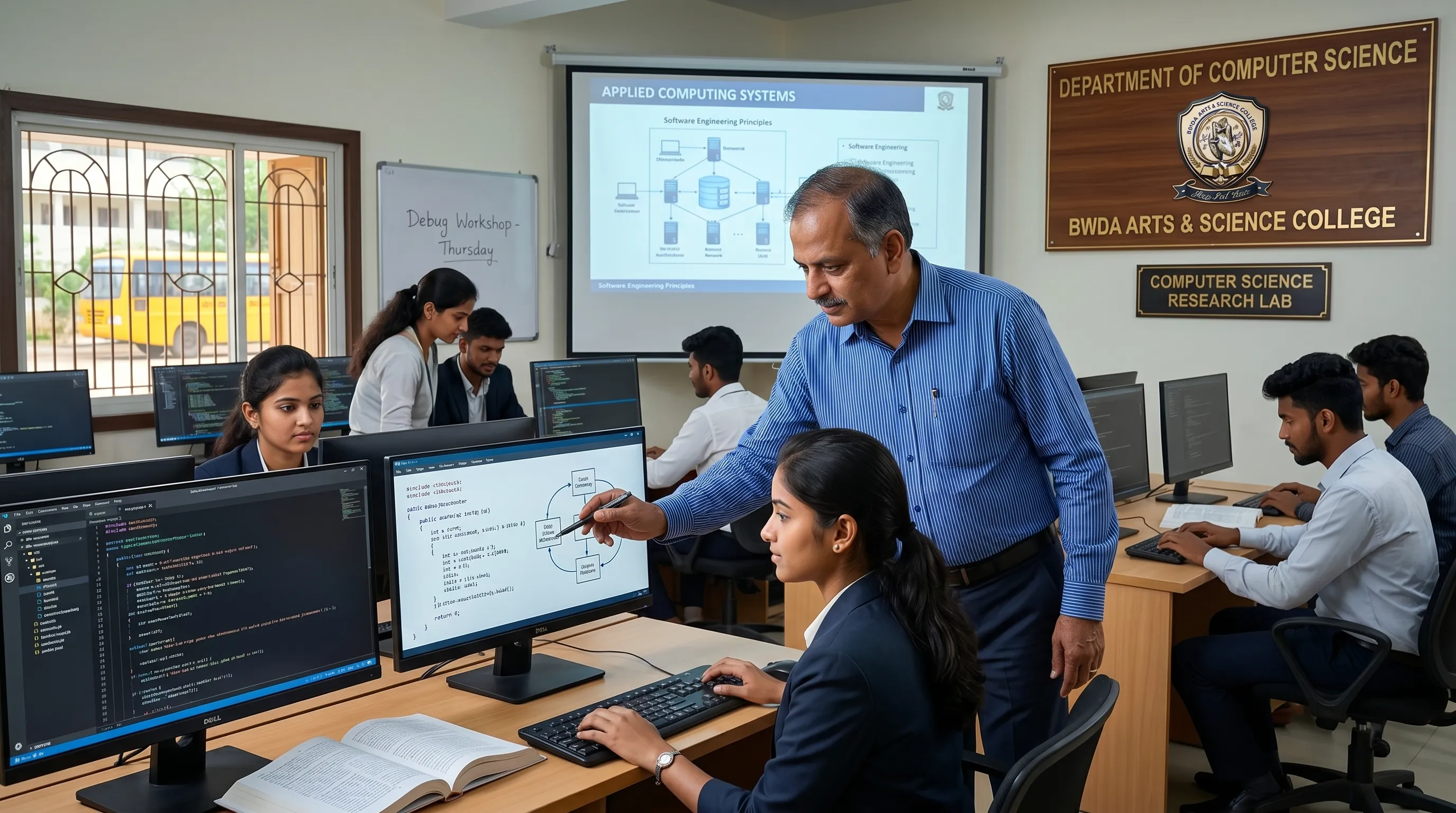 Programming lecture for computer science students