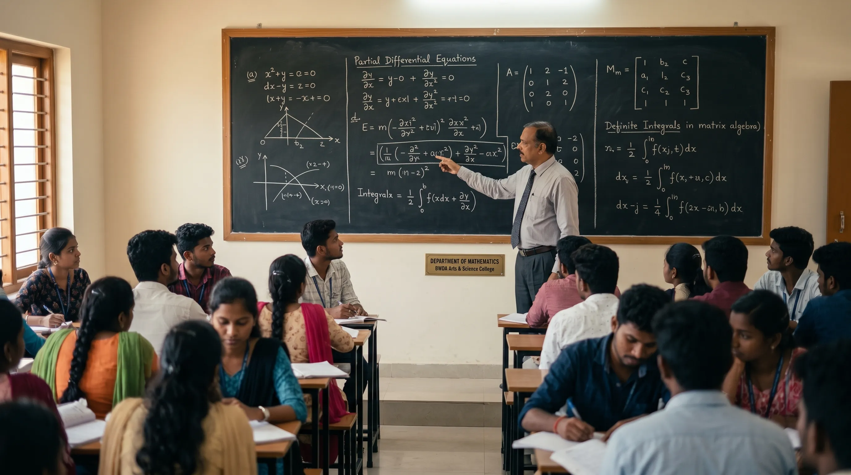 Mathematics department classroom activity